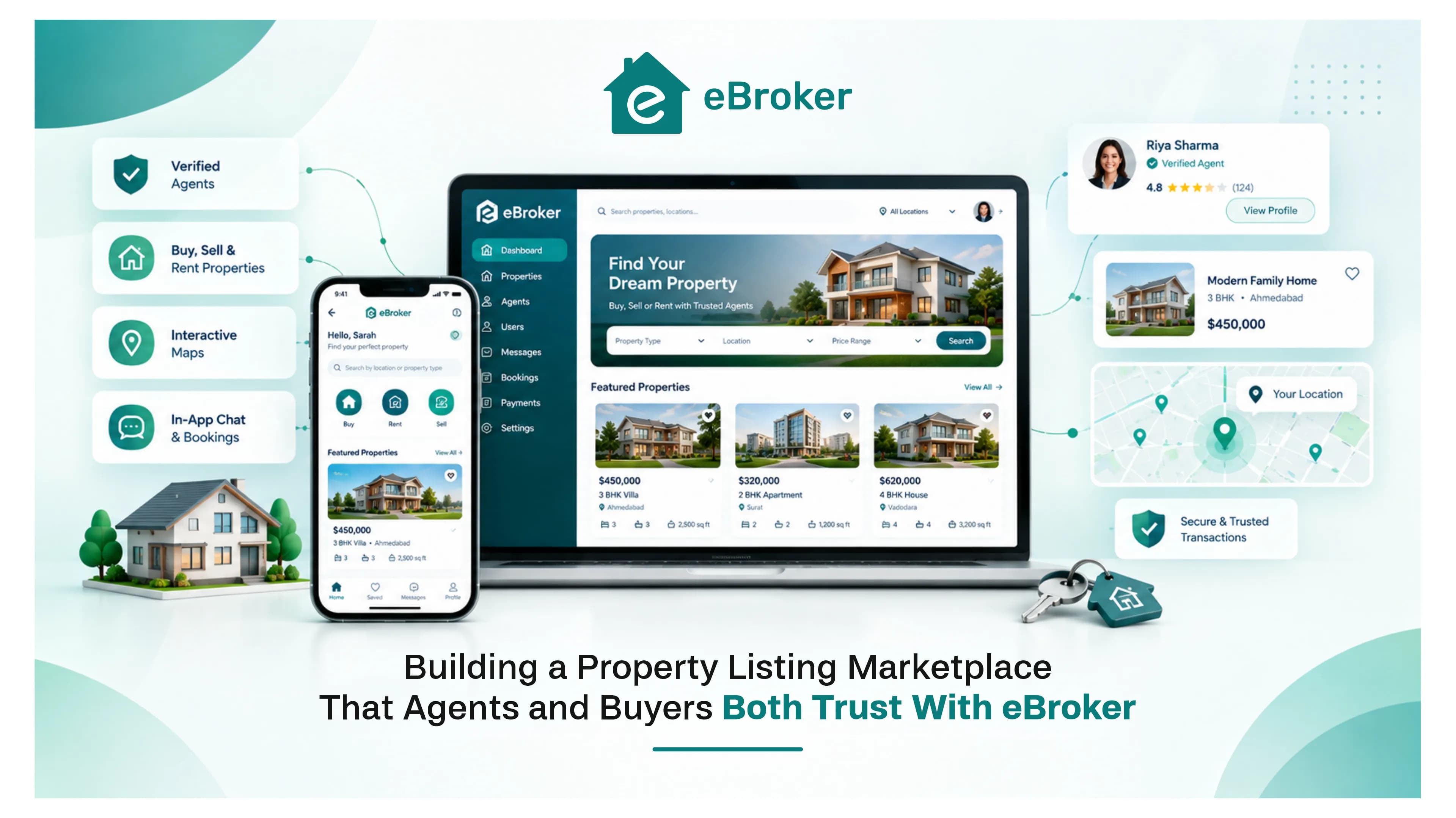 Building a Property Listing Marketplace That Agents and Buyers Both Trust With eBroker