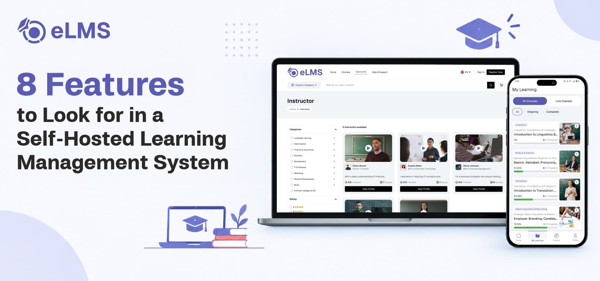 8 Features to Look for in a Self-Hosted Learning Management System