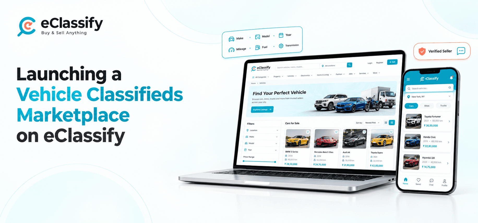 Launching a Vehicle Classifieds Marketplace on eClassify