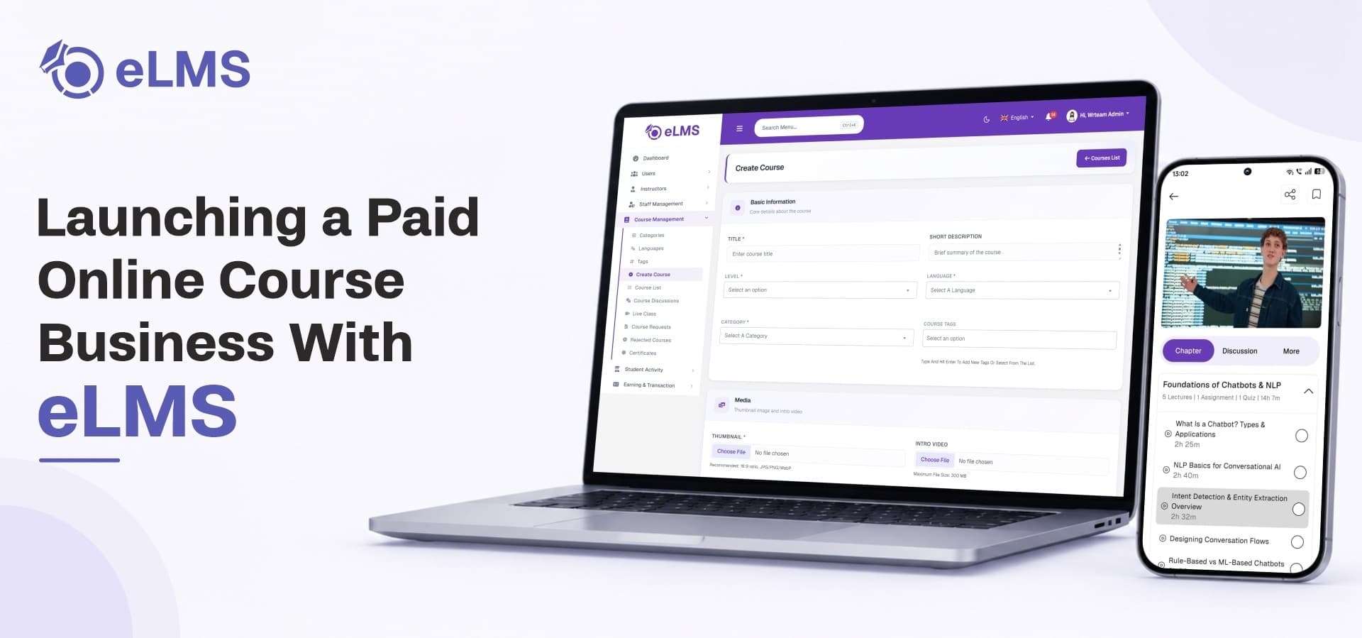 Launching a Paid Online Course Business With eLMS