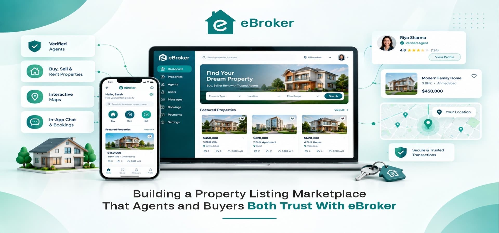 Building a Property Listing Marketplace That Agents and Buyers Both Trust With eBroker