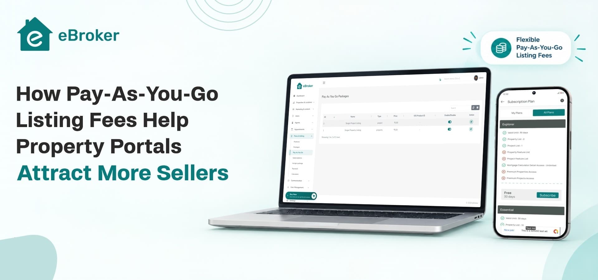 How Pay-As-You-Go Listing Fees Help Property Portals Attract More Sellers
