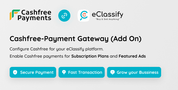 Cashfree - Add-ons