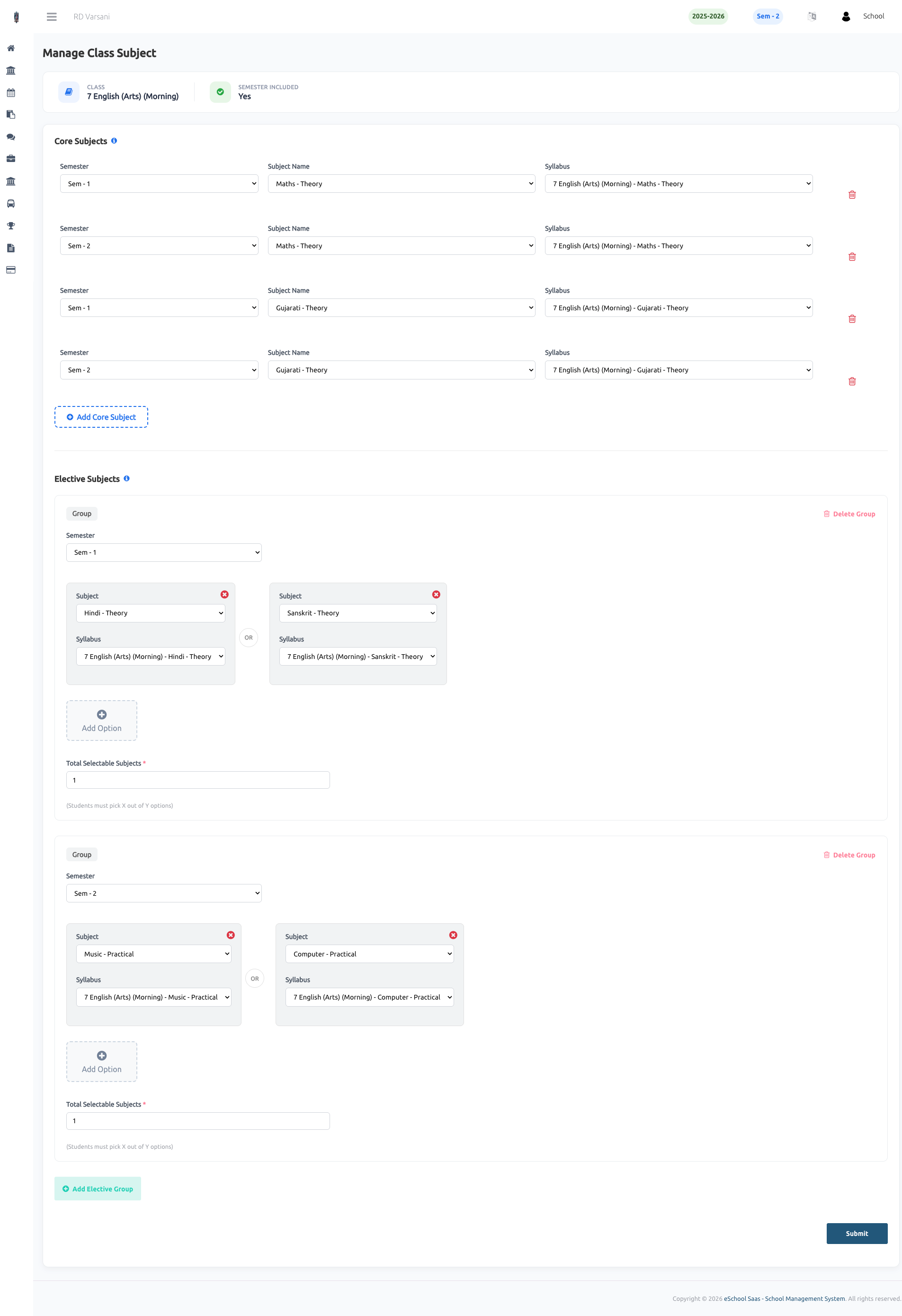 e-School SaaS