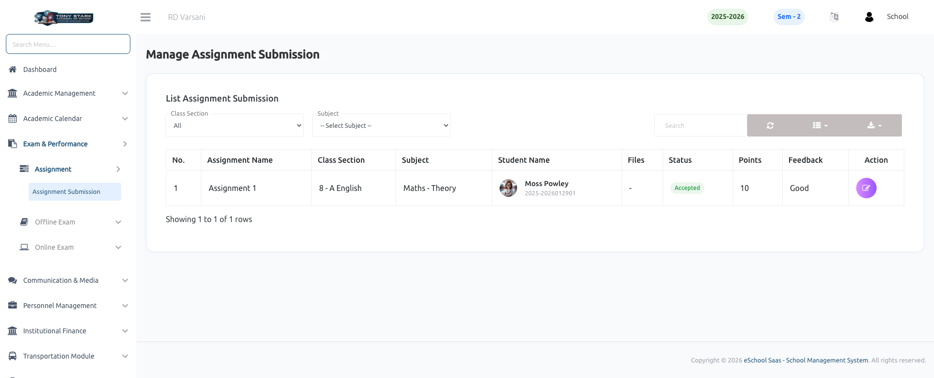 e-School SaaS
