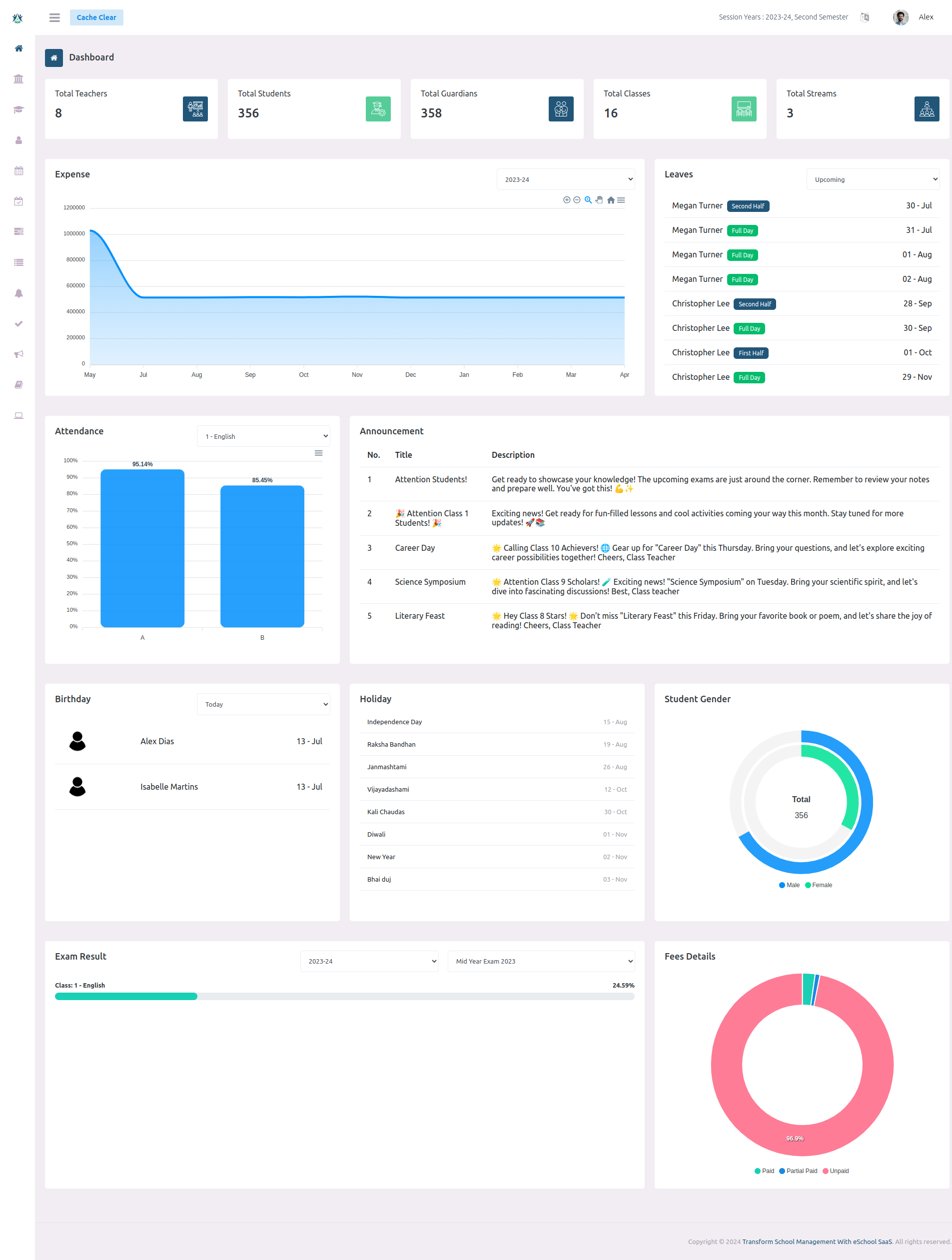 e-School SaaS