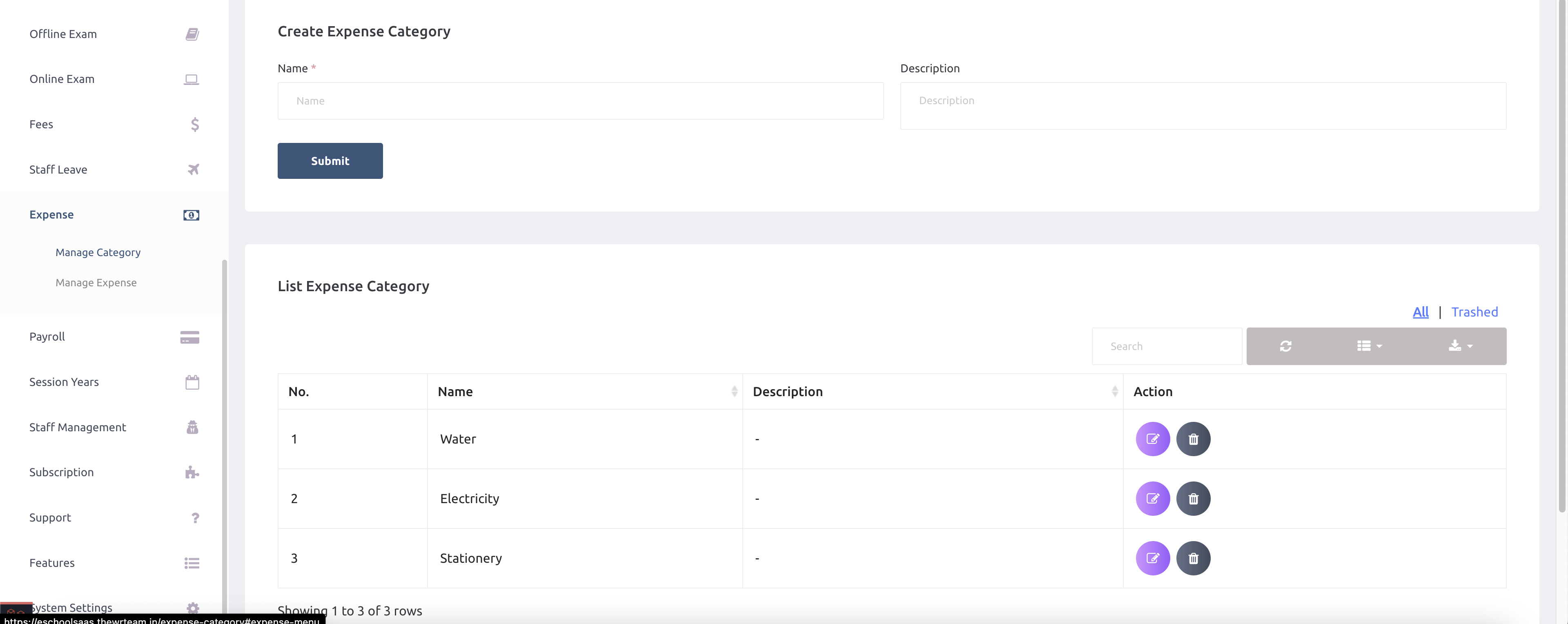 e-School SaaS