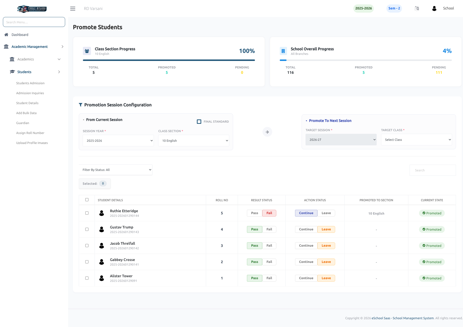 e-School SaaS