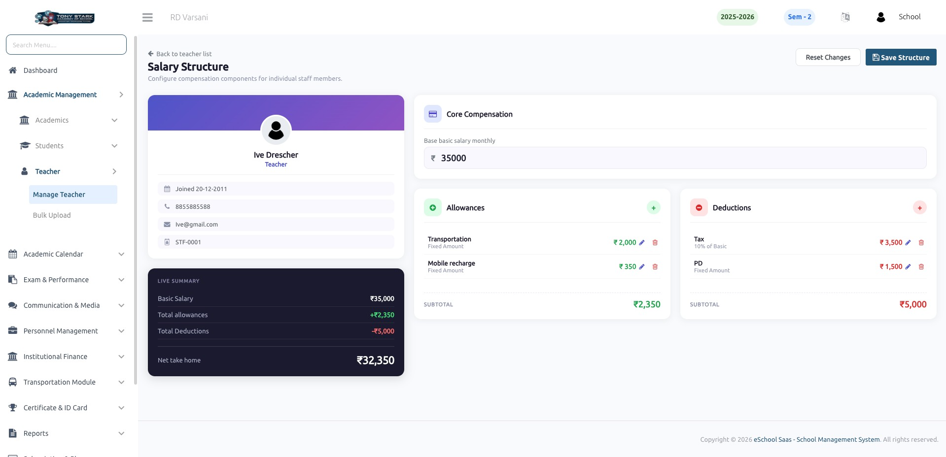 e-School SaaS