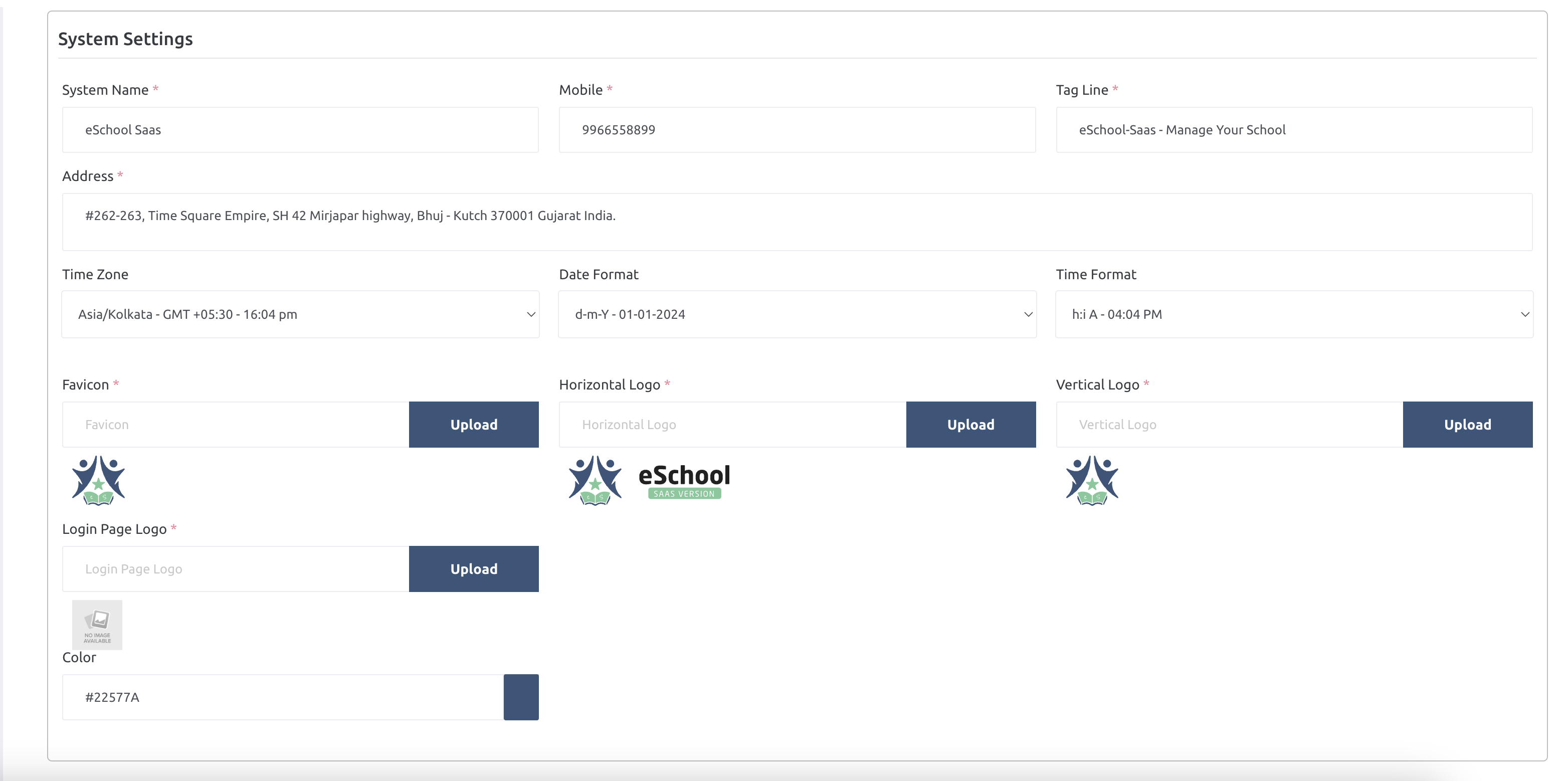 e-School SaaS