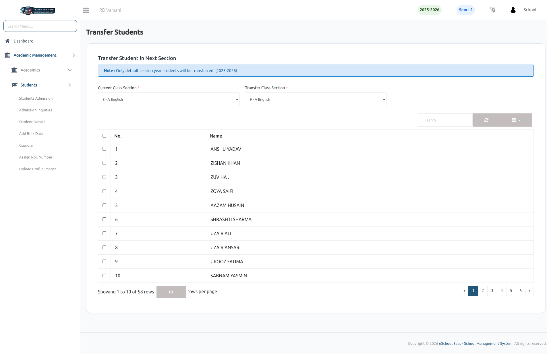 e-School SaaS