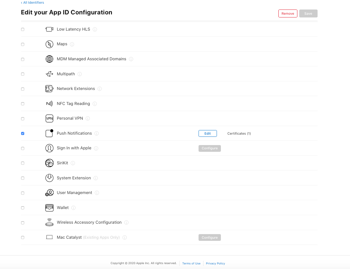 notifications