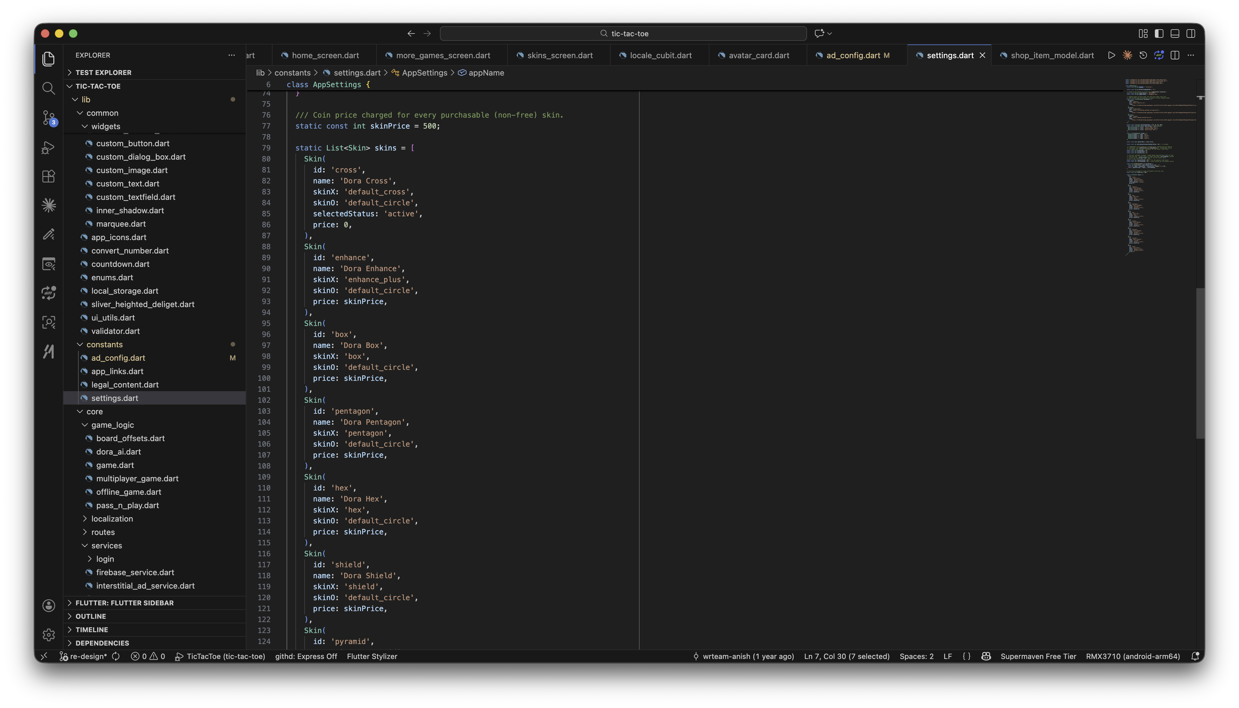 lib/constants/settings.dart — AppSettings class